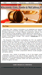 Mobile Screenshot of kgzmlaw.com